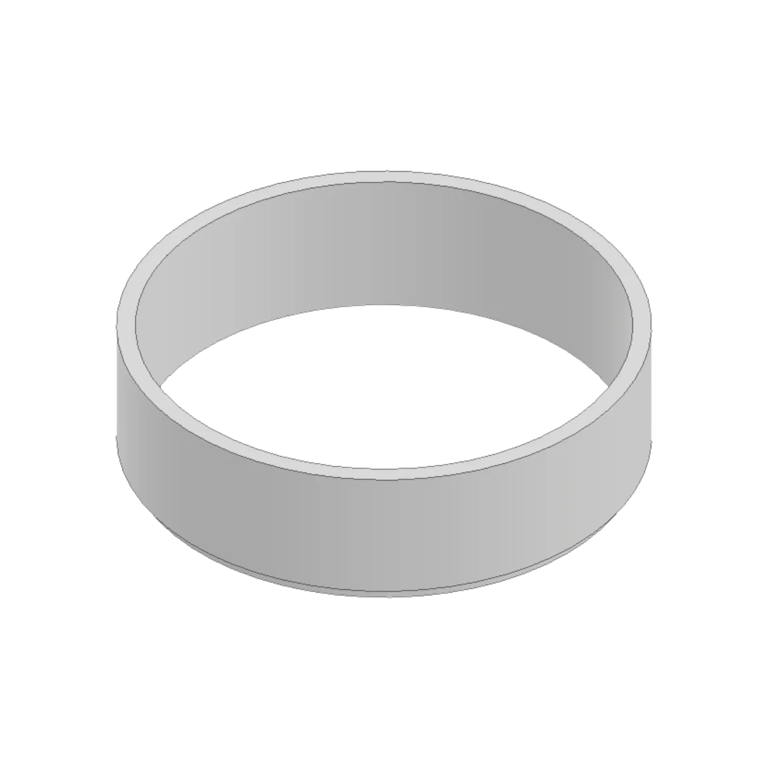 Adapterring für Spritzwanne Ø500x120