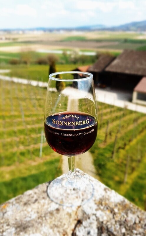 Exklusives Weinglas &quot;Weingut Sonnenberg&quot; 21.5cl