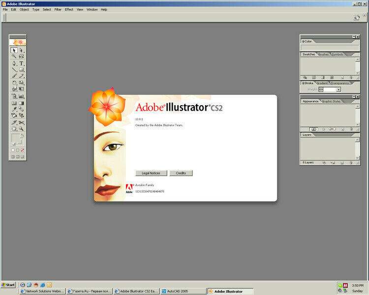 ADOBE ILLUSTRATOR CS2 FOR WINDOWS 10 and below - ELECTRONIC DOWNLOAD, with Serial Number