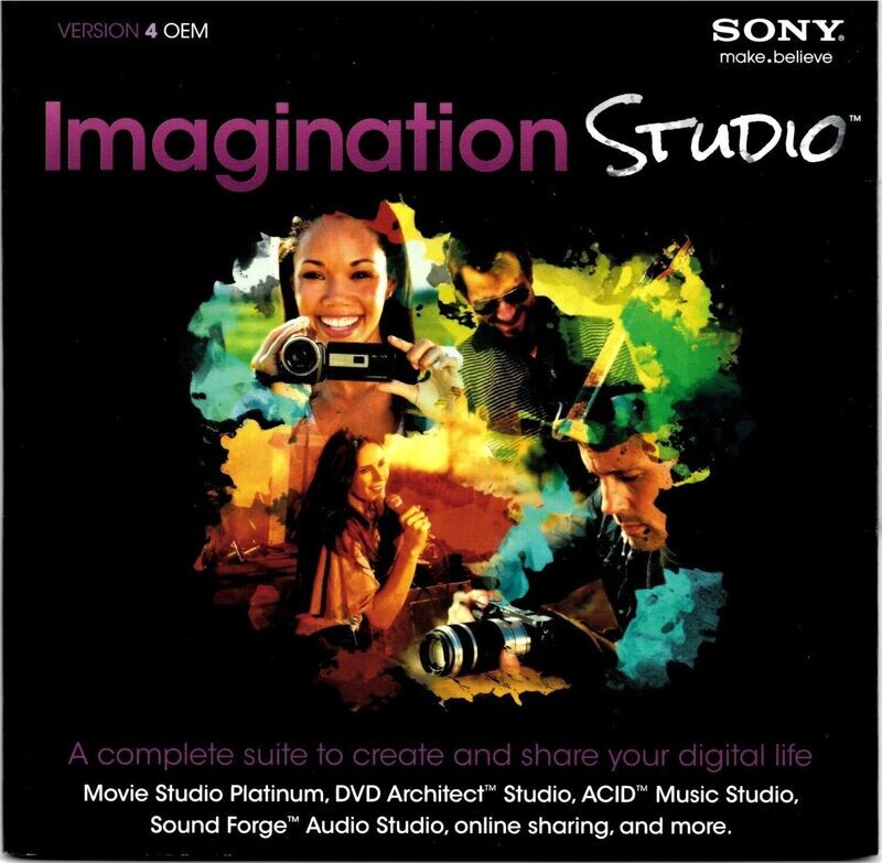 SONY Imagination Studio 4 - Disk Sent in Post