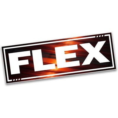 OFFICIAL TOUGE NATION &quot;FLEX&quot; SLAP STICKER