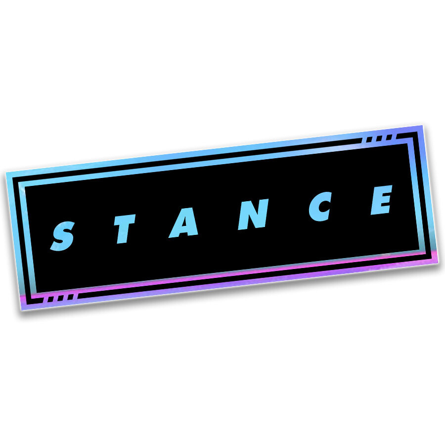 "STANCE" HOLOGRAPHIC SLAP