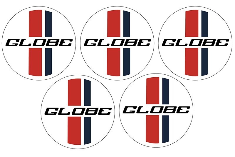 GLOBE WHEEL CENTER CAP DECAL