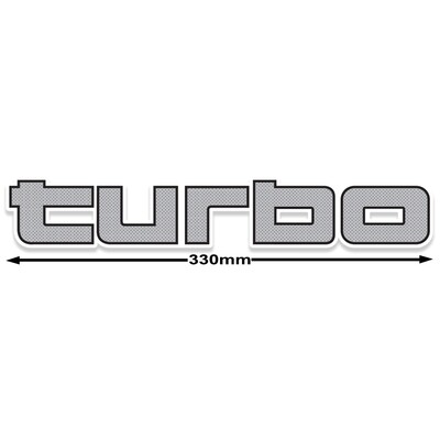 TURBO UPPER TAILGATE DECAL : 60-SERIES LAND CRUISER