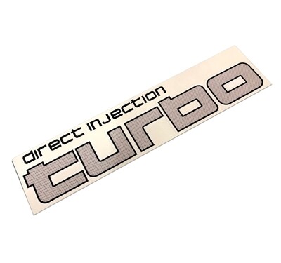 DIRECT INJECTION TURBO TAILGATE DECAL : 60-SERIES LAND CRUISER