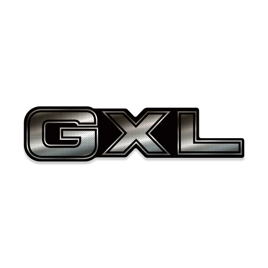 GXL LOWER TAILGATE DECAL : 60-SERIES LAND CRUISER