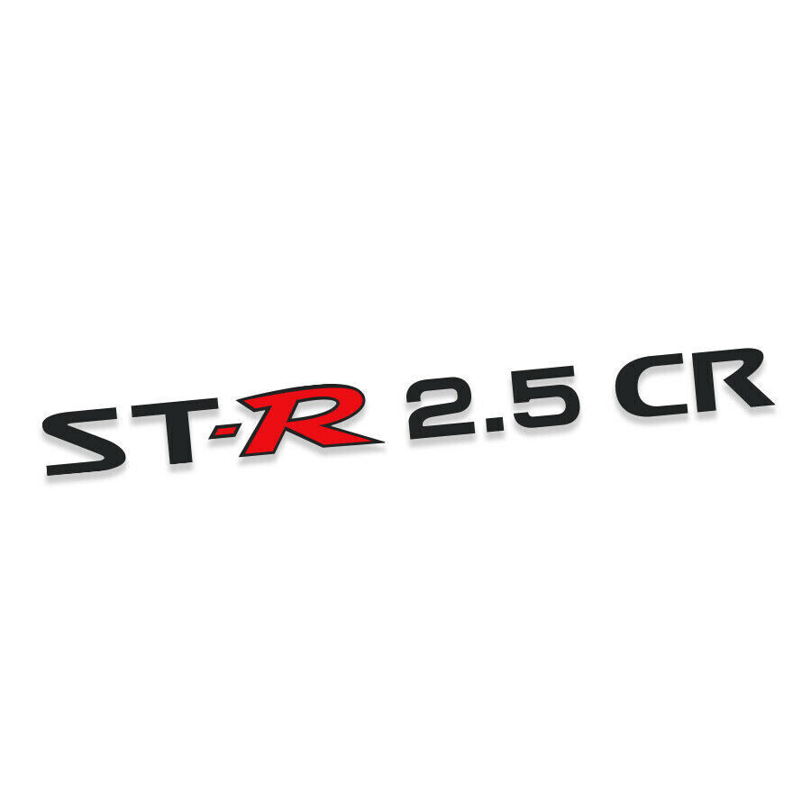 ST-R 2.5 CR TAILGATE DECAL