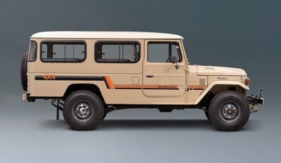 MILDURA BODY STRIPES KIT : J45-SERIES TOYOTA LAND CRUISER (TROOP CARRIER)