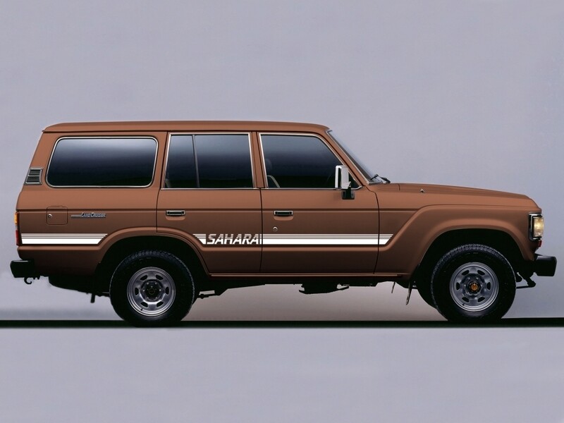 SAHARA SERIES II BODY STRIPE KIT : TOYOTA LAND CRUISER J60