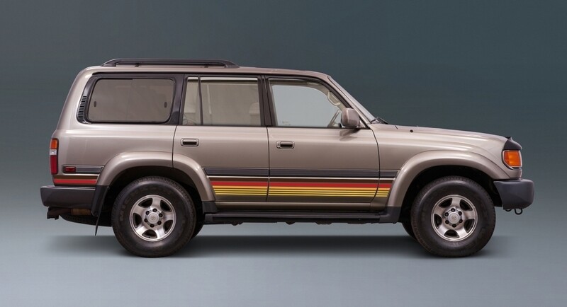 JABIRU BODY STRIPES KIT : 1994-1997 J80 TOYOTA LAND CRUISER (WAGON)