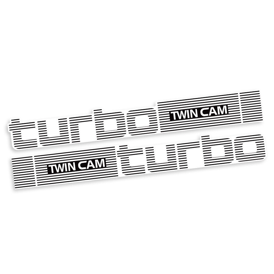 TWIN CAM TURBO GT-TR DECAL SET : TOYOTA CELICA (A60)