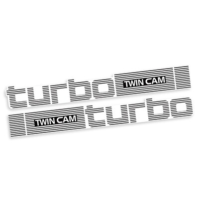 TWIN CAM TURBO GT-TR DECAL SET : TOYOTA CELICA (A60)