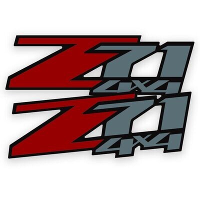 Z71 BODY DECAL SET : RG HOLDEN COLORADO