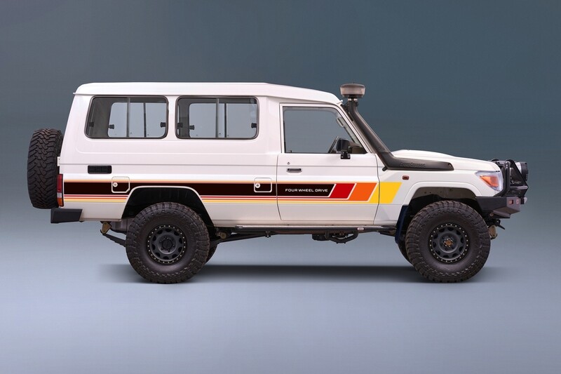 COBAR BODY STRIPES KIT : J78-SERIES TOYOTA LAND CRUISER (TROOP CARRIER)