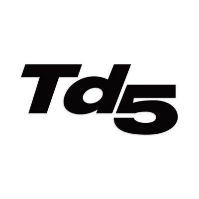 LAND ROVER DEFENDER TD5 DECAL : BLACK