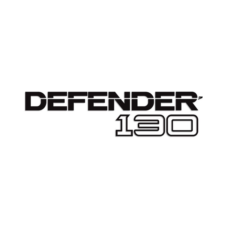 LAND ROVER DEFENDER 130 REAR DECAL