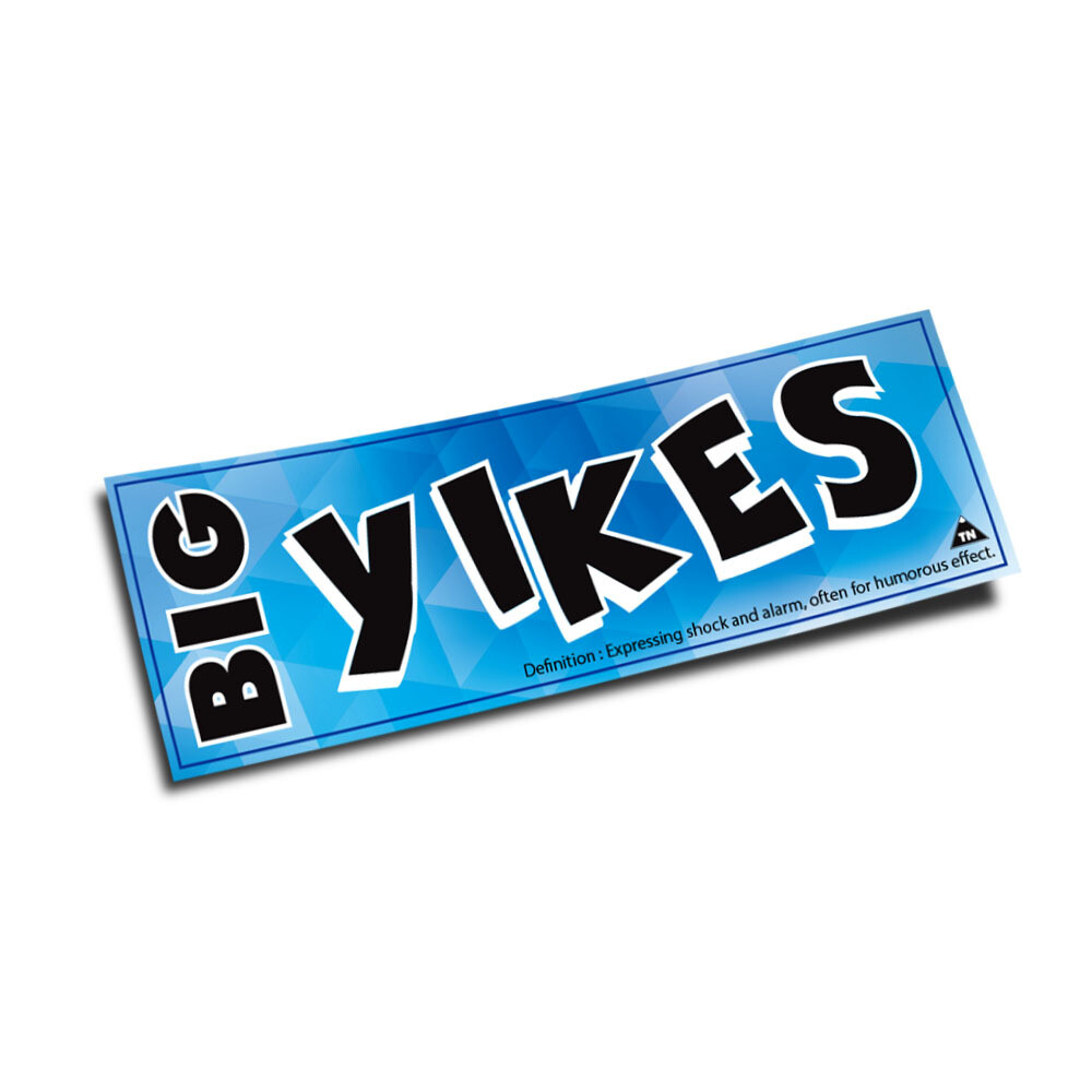 OFFICIAL TOUGE NATION "BIG YIKES" SLAP STICKER