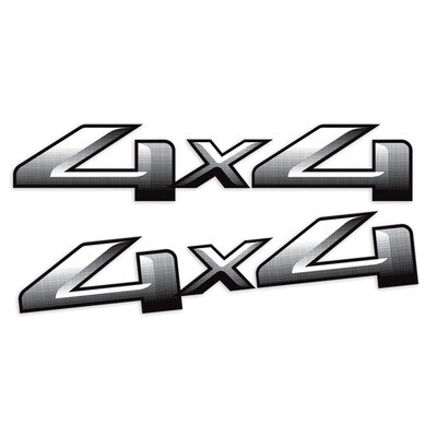 FORD RANGER 4x4 QTR-PANEL DECAL SET (2012-2018) - LIGHT VERSION