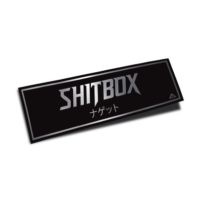 &quot;SHITBOX&quot; SLAP (CHROME)