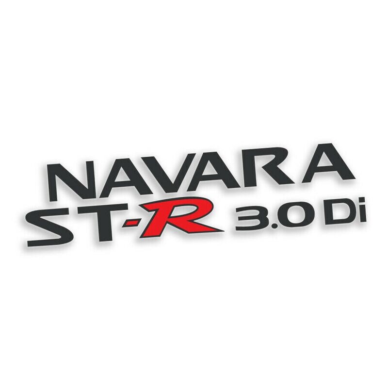 ST-R 3.0 Di DOOR DECAL : NISSAN NAVARA