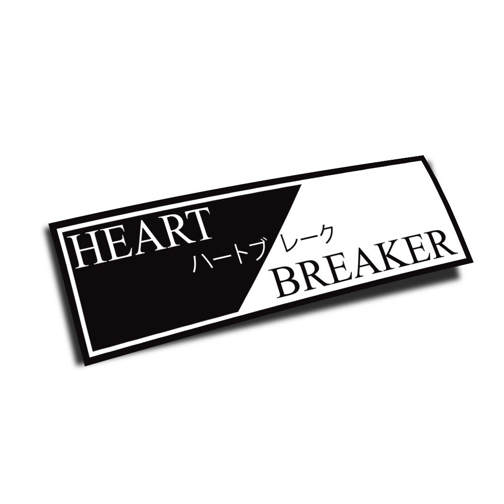 OFFICIAL TOUGE NATION "HEART BREAKER" SLAP STICKER