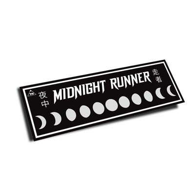 OFFICIAL TOUGE NATION &quot;MIDNIGHT RUNNER&quot; SLAP STICKER