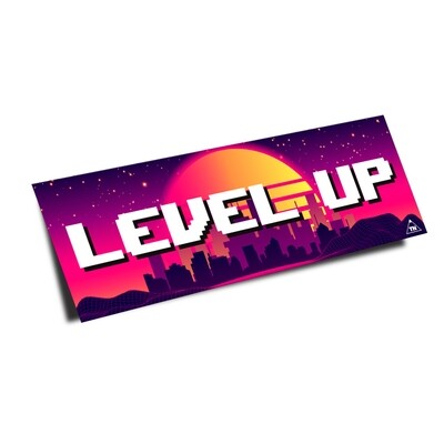 OFFICIAL TOUGE NATION &quot;LEVEL UP&quot; SLAP STICKER