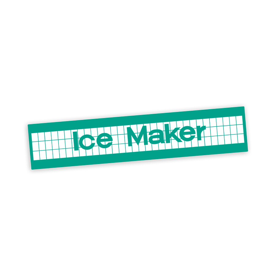 ICE MAKER NAMEPLATE  : 60-SERIES LANDCRUISER