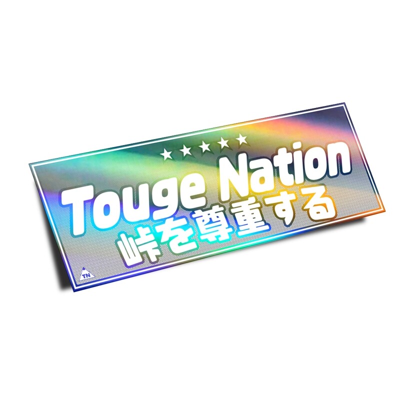 OFFICIAL TOUGE NATION "RESPECT THE MOUNTAIN PASS" HOLO SLAP