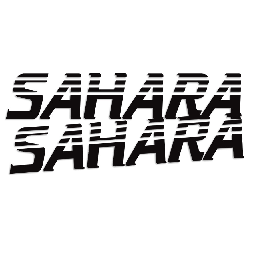 SAHARA SIDE DECAL SET : 60-SERIES LAND CRUISER