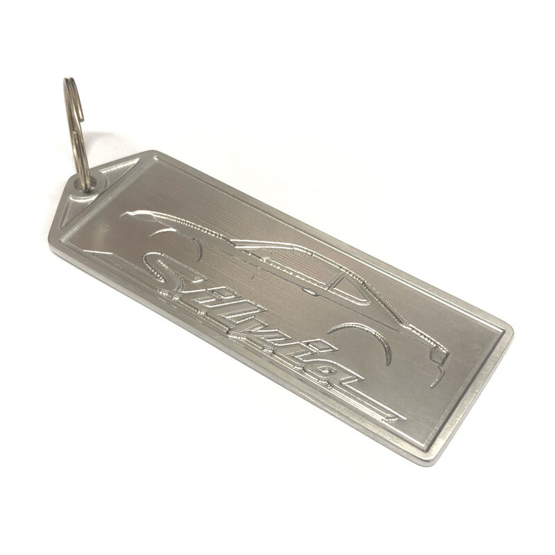 MACHINED ALLOY KEY-CHAIN : NISSAN SILVIA (S15)