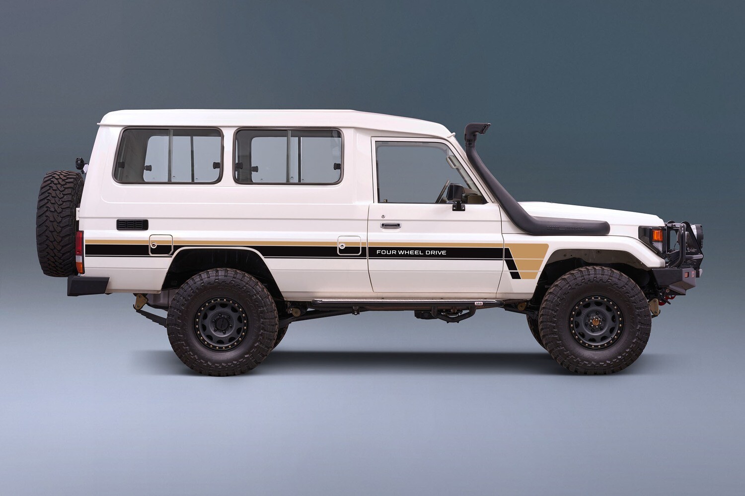 TOOWOOMBA BODY STRIPES KIT : J75-SERIES TOYOTA LAND CRUISER (TROOP CARRIER)