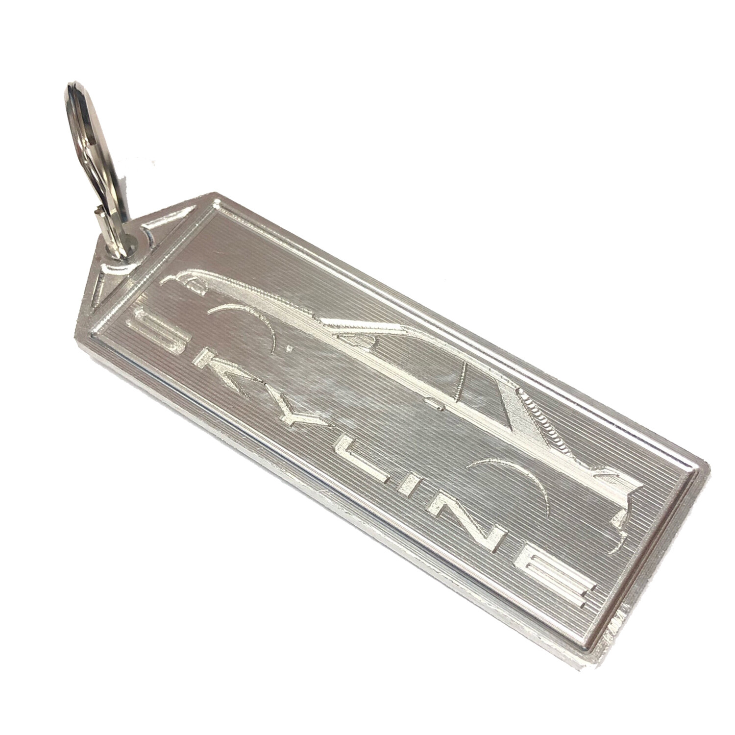 MACHINED ALLOY KEY-CHAIN : NISSAN SKYLINE (R32)