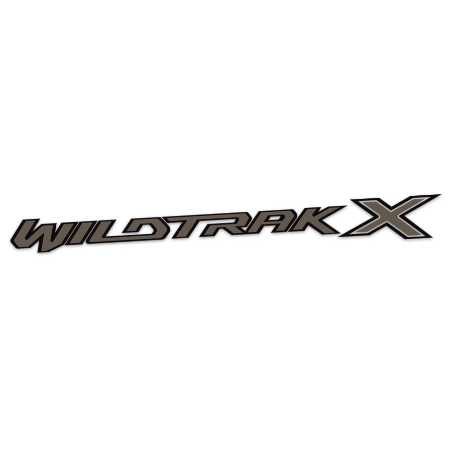 WILDTRAK X TAILGATE DECAL SET : FORD RANGER (DARK VERSION)