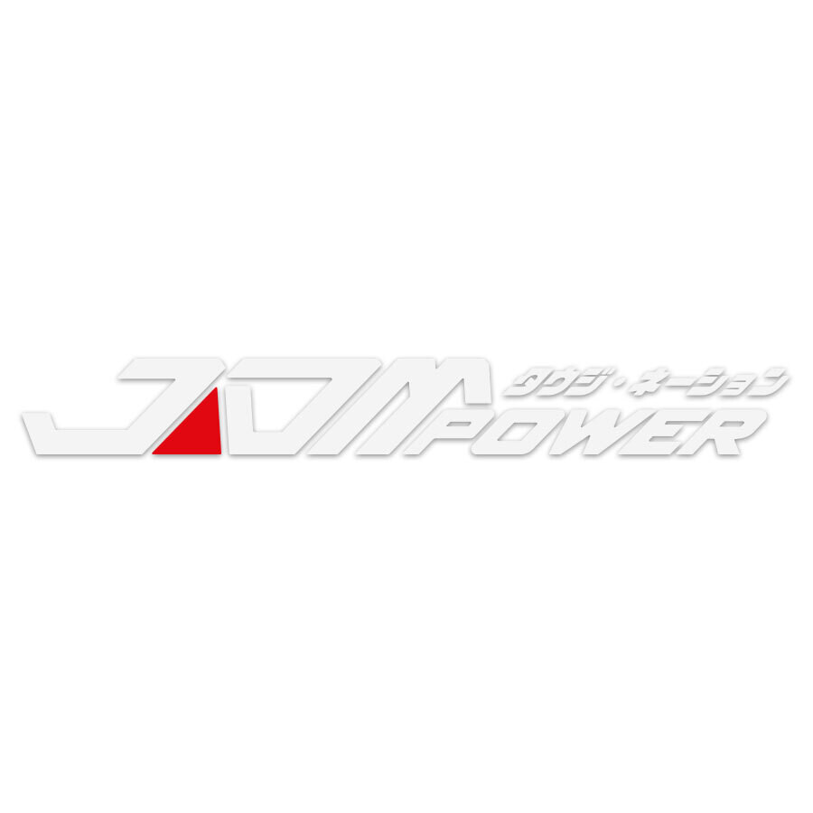 TOUGE NATION KATAKANA JDM POWER DECAL