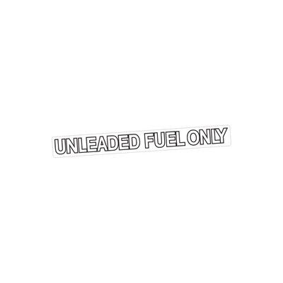 UNLEADED FUEL ONLY CAUTION DECAL : 40/60/80-SERIES LAND CRUISER