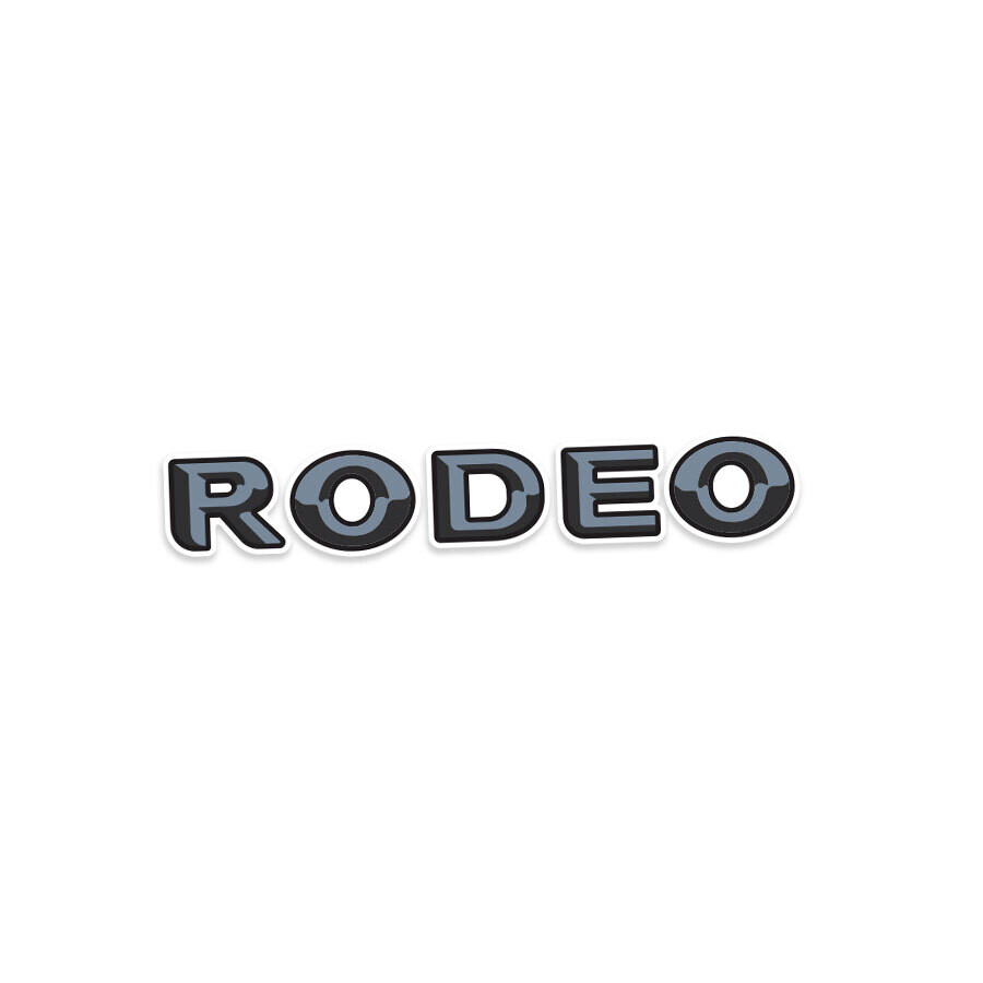 "RODEO" TAILGATE DECAL : HOLDEN RODEO (TF LX)