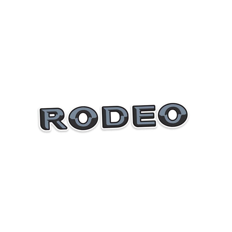 &quot;RODEO&quot; TAILGATE DECAL : HOLDEN RODEO (TF)