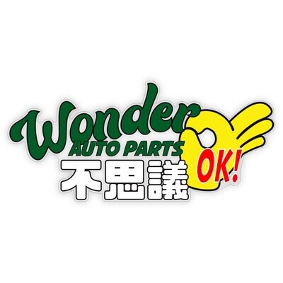 WONDER AUTO PARTS WINDOW DECAL