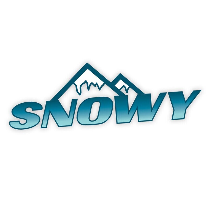 SNOWY TAILGATE DECAL : LAND CRUISER 100-SERIES