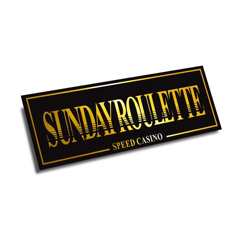 SUNDAY ROULETTE HERITAGE-SERIES SLAP (GOLD EDITION)