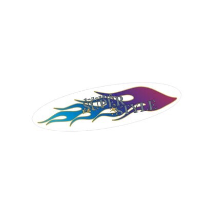 SUPER STYLE OVAL WINDOW STICKER