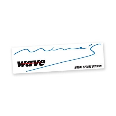 MINES WAVE MOTOR SPORTS DIVISION EMBLEM