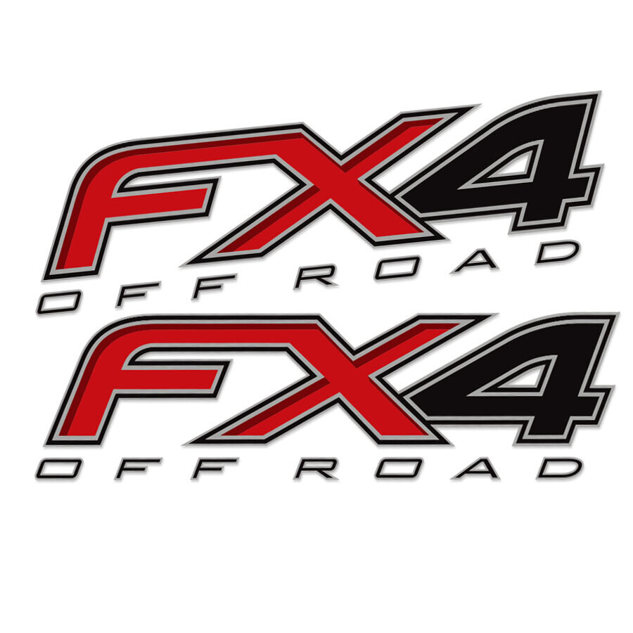 REPRODUCTION FX4 OFF ROAD DECAL SET : FORD F250/F250 SUPER DUTY (2012-2016)