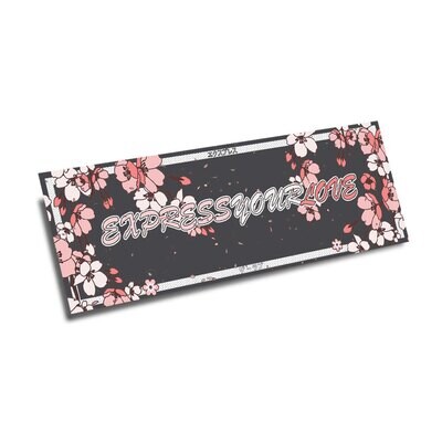 SAKURA &quot;EXPRESS YOUR LOVE&quot; CLEAR SLAP STICKER