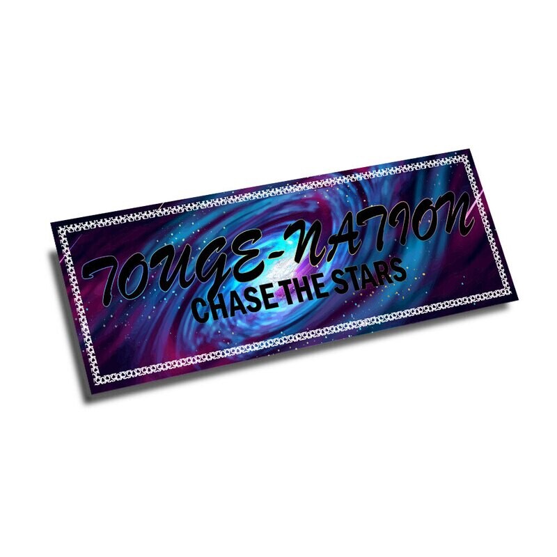CHASE THE STARS II HOLOGRAPHIC SLAP STICKER