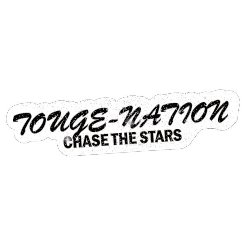 CHASE THE STARS V CLEAR SLAP STICKER