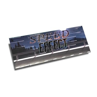 SPEED EFFECT HOLOGRAPHIC SLAP STICKER