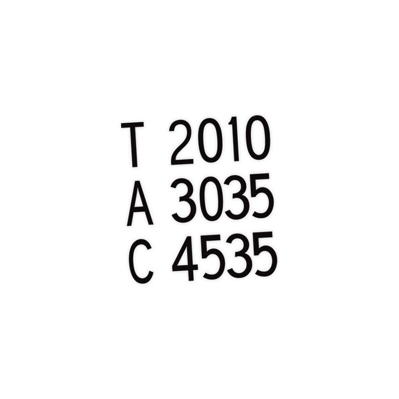 LOAD CAPACITY DECAL : J45-SERIES TROOP CARRIER LANDCRUISER