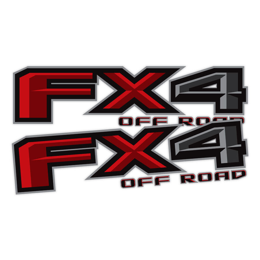 REPRODUCTION FX4 OFF ROAD DECAL SET : FORD F250/F250 SUPER DUTY (2019-2022)